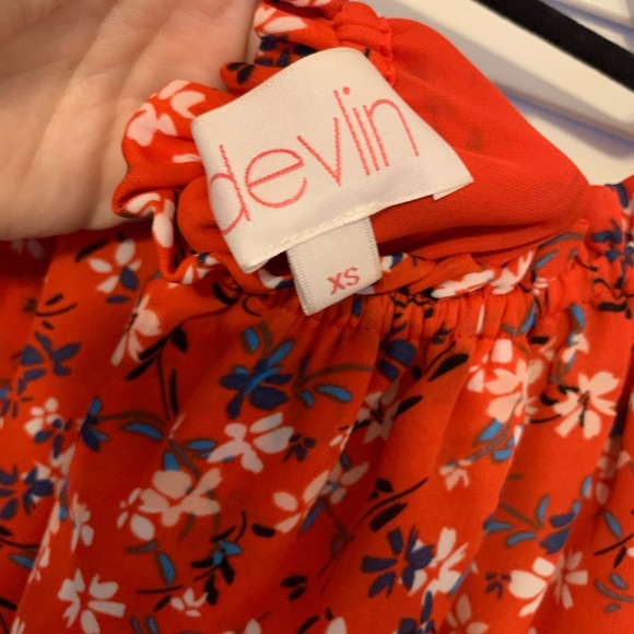 Off shoulder floral high low dress - Picture 2 of 4